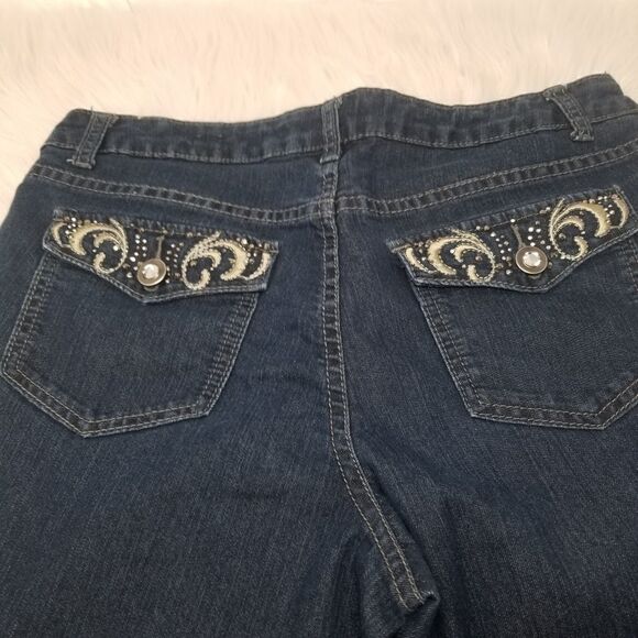 Christopher and Banks Blingy Jeans. Size 10. - Picture 10 of 13